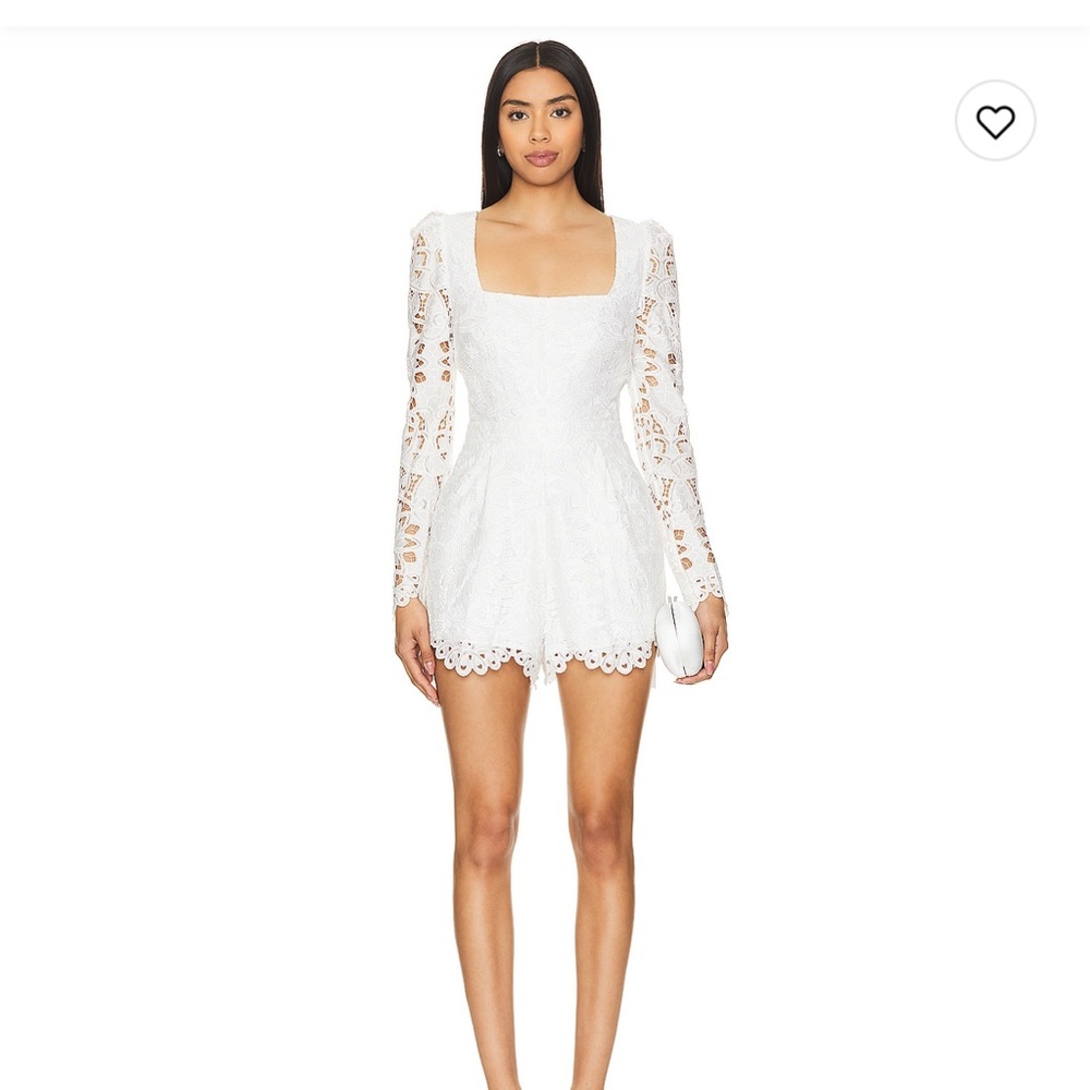 Yumi Kim White Lace Shorts